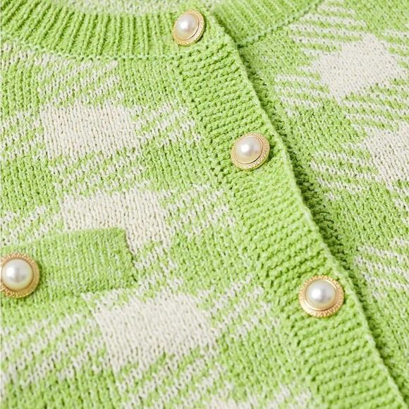 Mango Knit Cropped Cardigan New - Picture 9 of 14